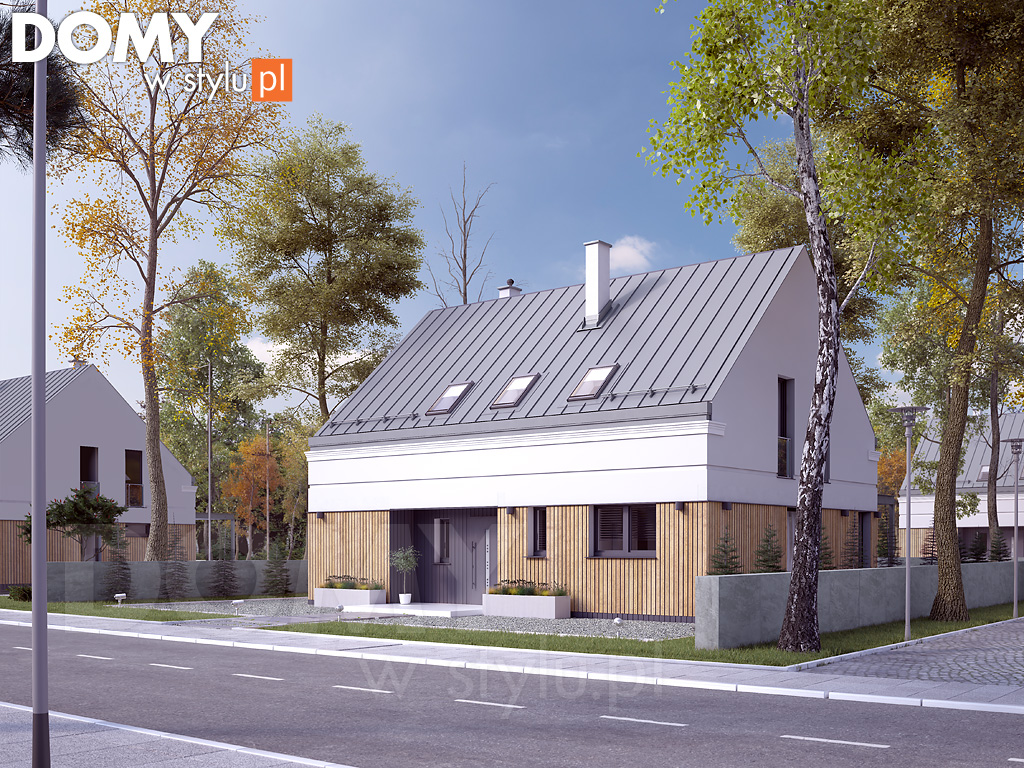 budowa domu Promyk (Odbicie lustrzane) - New-House