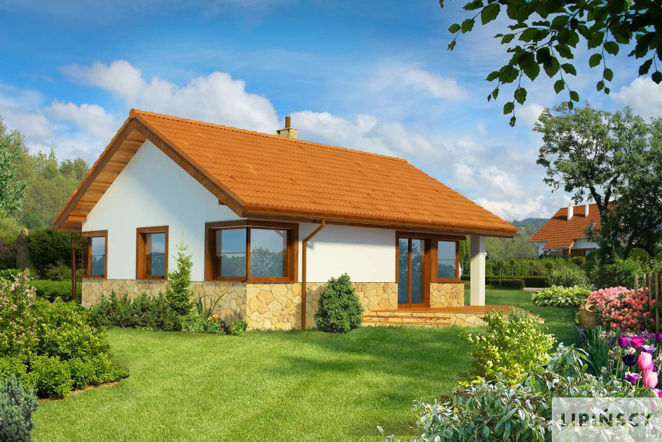 Budowa domu Lucca II LMB71a (odbicie lustrzane) z New-House