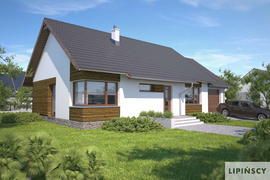 Budowa domu Royan III DCB89b (odbicie lustrzane) z New-House