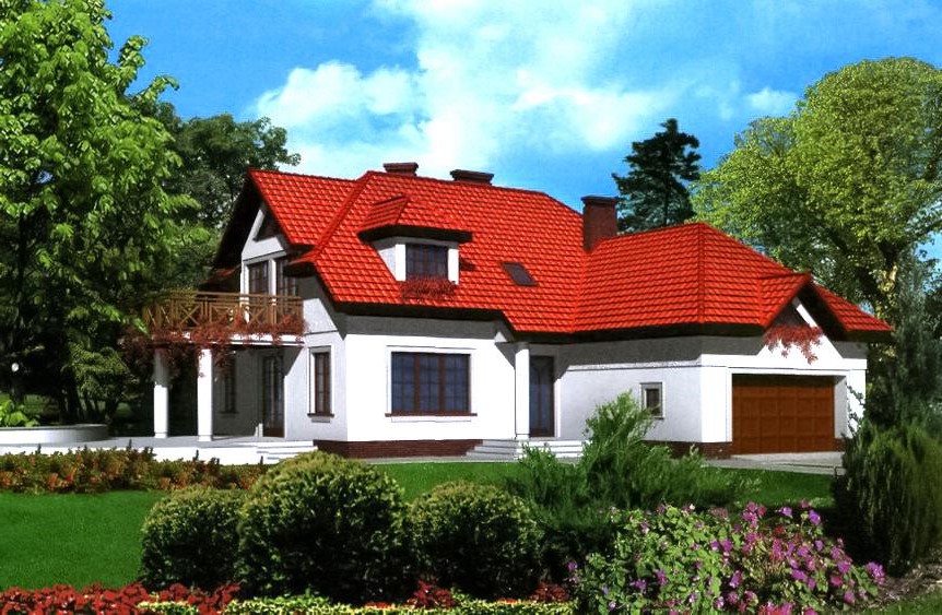 budowa domu Kalina II (odbicie lustrzane) - New-House