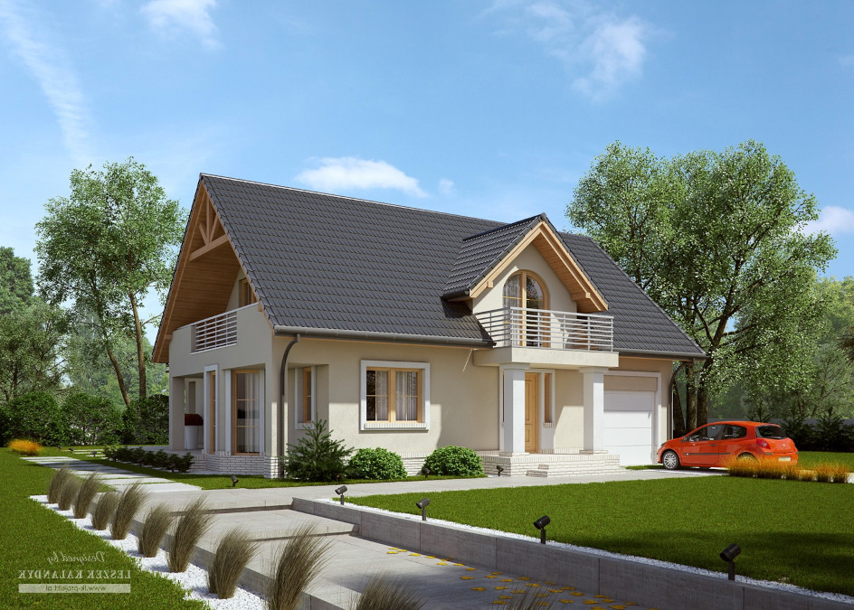Budowa domu LK&603 (odbicie lustrzane) z New-House