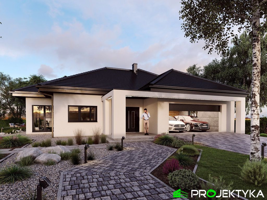 budowa domu Ka171 war.1 (odbicie lustrzane) - New-House