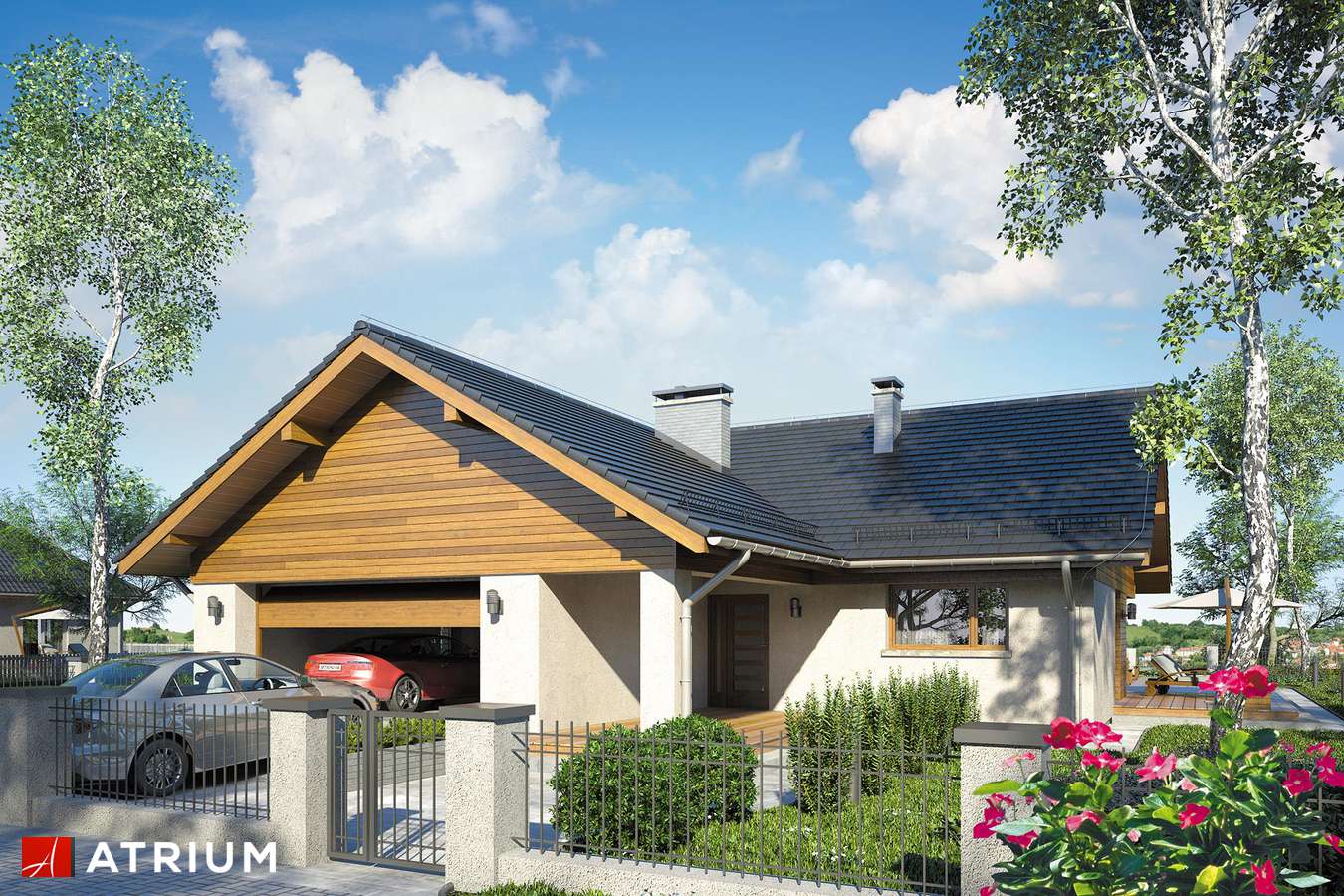 budowa domu Winston VIII (odbicie lustrzane) - New-House