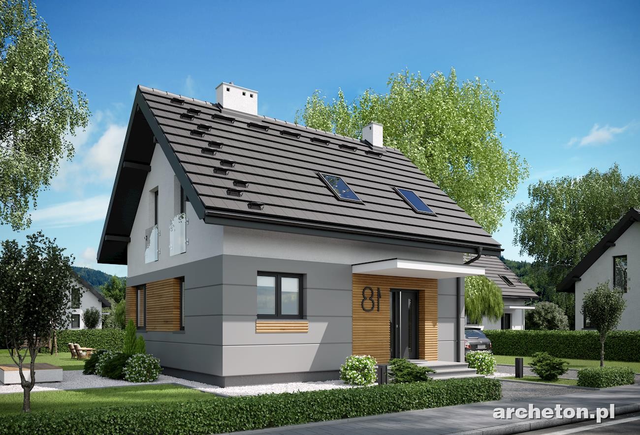 budowa domu Liza (odbicie lustrzane) - New-House