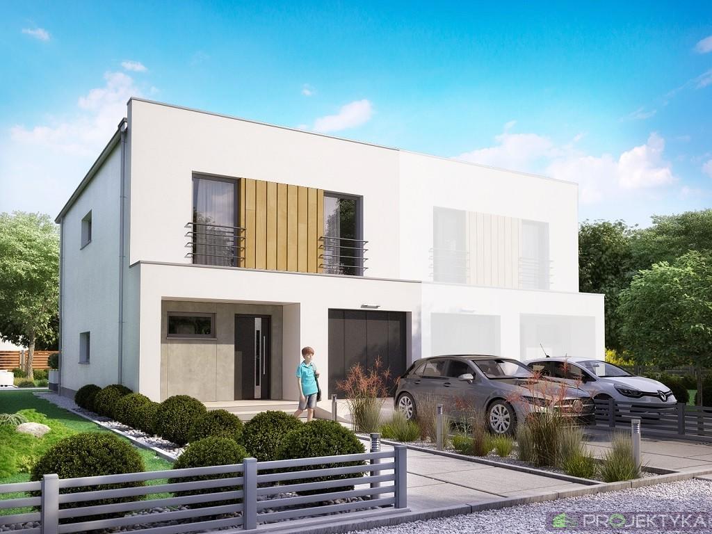 budowa domu KA106 S (odbicie lustrzane)- New-House