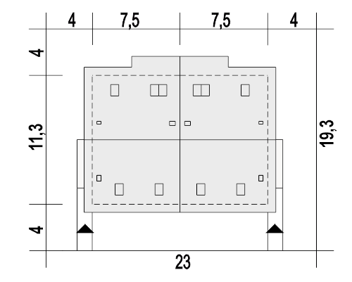 Głuszec bez garażu bliźniak [B-BL] - miniatura 10