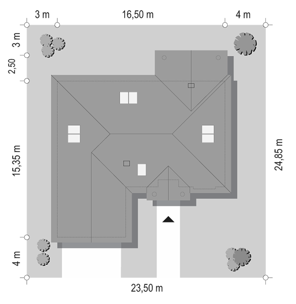 Dom na parkowej 6 wariant B - miniatura 4