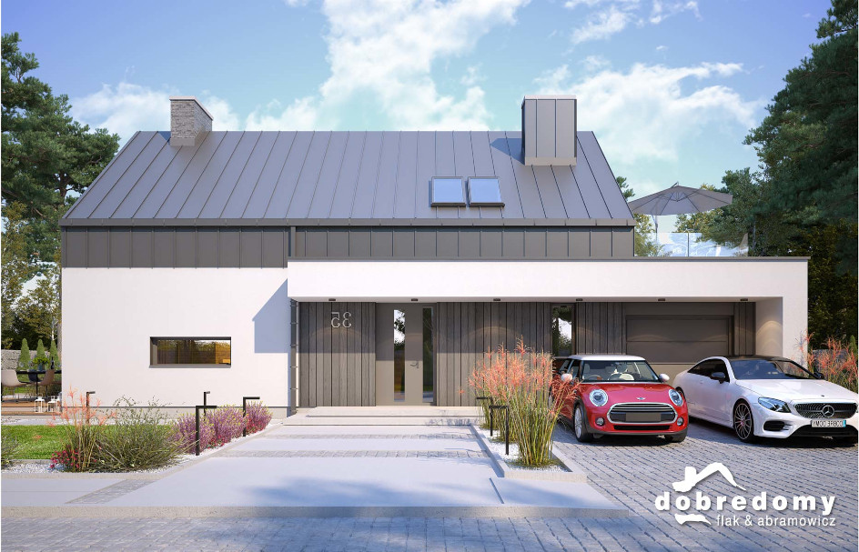 Budowa domu Galia (odbicie lustrzane) z New-House