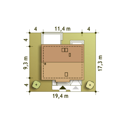 Emma z garażem 1-st. [A] - miniatura 10