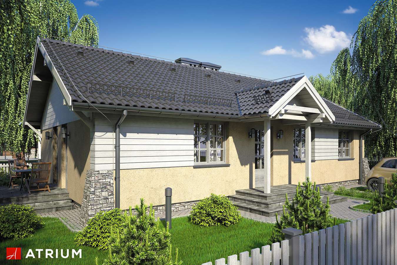 budowa domu Świt odbicie lustrzane - New-House