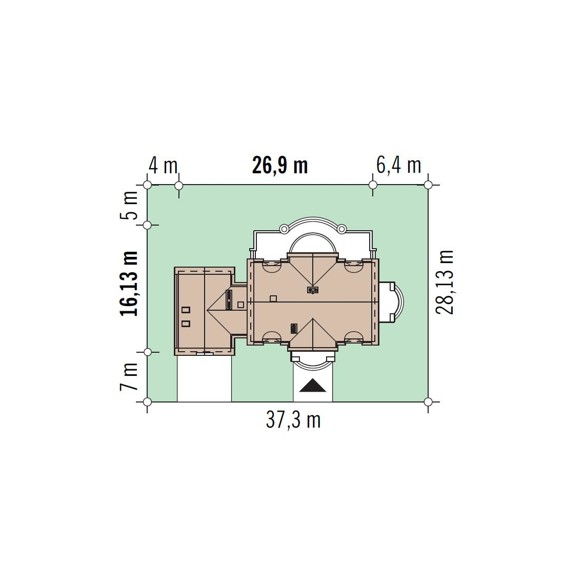 Klaudyna III z dachem dwuspadowym - miniatura 4