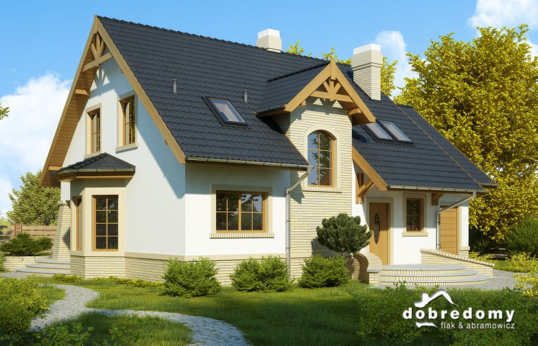 budowa domu Westalka odbicie lustrzane - New-House