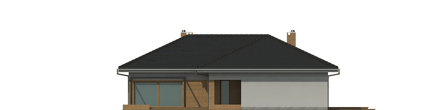 Dolomit II z garażem 2-st. [A] (odbicie lustrzane) - miniatura 4
