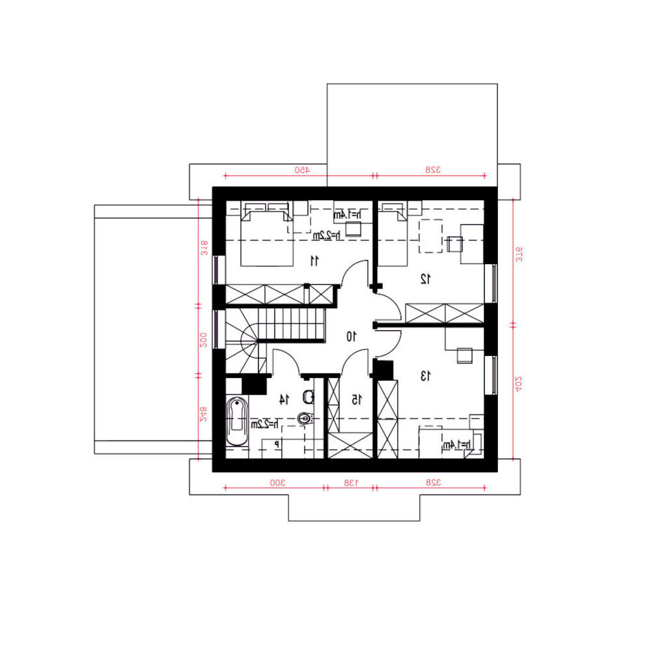 Daktyl z garażem 1-st.[A] (odbicie lustrzane) - miniatura 8