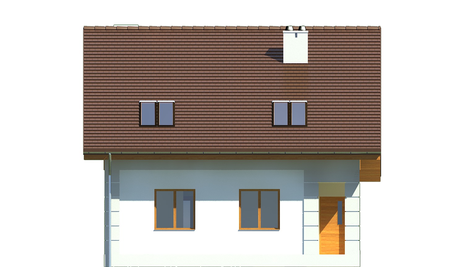 Miła z garażem 1-st. [A] (odbicie lustrzane) - miniatura 4
