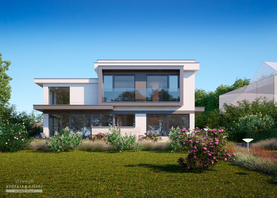 Budowa domu LK&1428 (odbicie lustrzane) z New-House