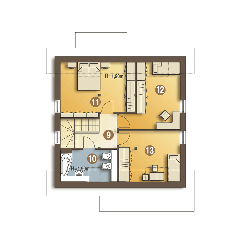 Szczęśliwa II z garażem 1-st. [A] - miniatura 10