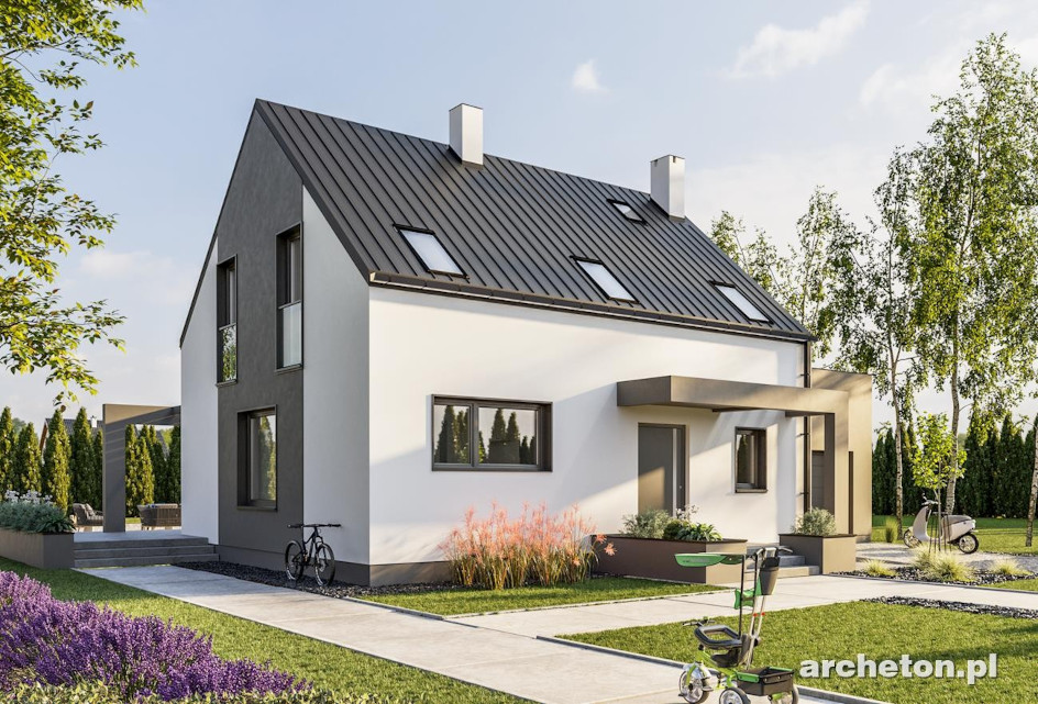 Budowa domu Sambor As (odbicie lustrzane) z New-House