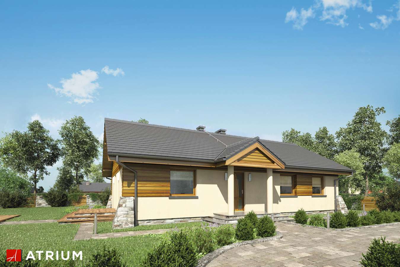 budowa domu Świt II (odbicie lustrzane) - New-House