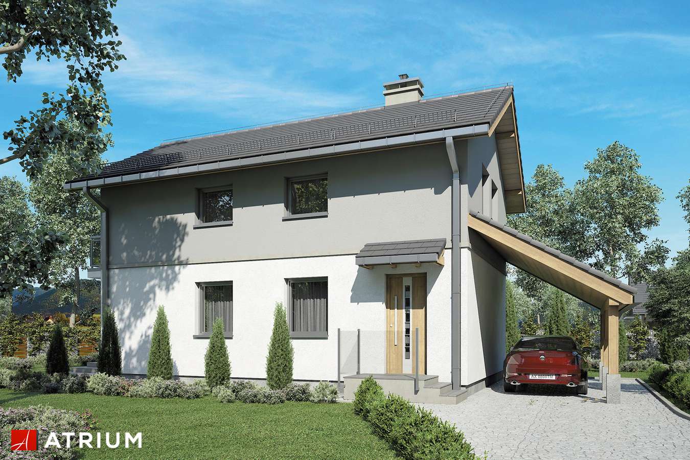 budowa domu Kamyczek IV - New-House