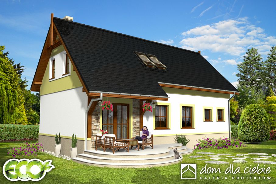 Kajtek z garażem 1-st. [A] (odbicie lustrzane) - miniatura 7