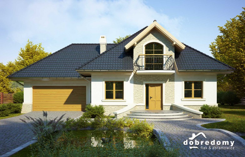 budowa domu Ares V odbicie lustrzane - New-House