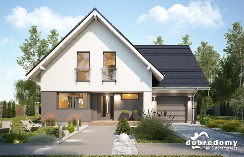 budowa domu Dawid IV odbicie lustrzane - New-House