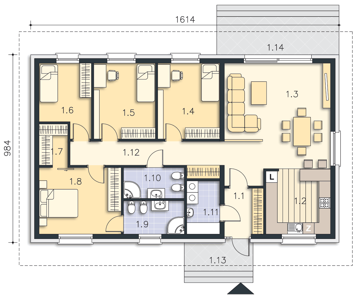Arosa II DCB115a (odbicie lustrzane) - miniatura 8