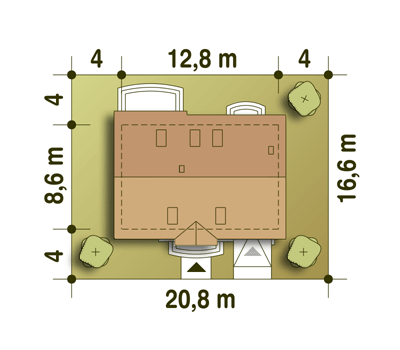 Julia II z garażem 1-st. [A] - miniatura 11
