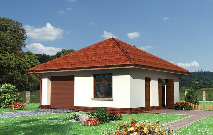 budowa domu Garaż 26 - New-House