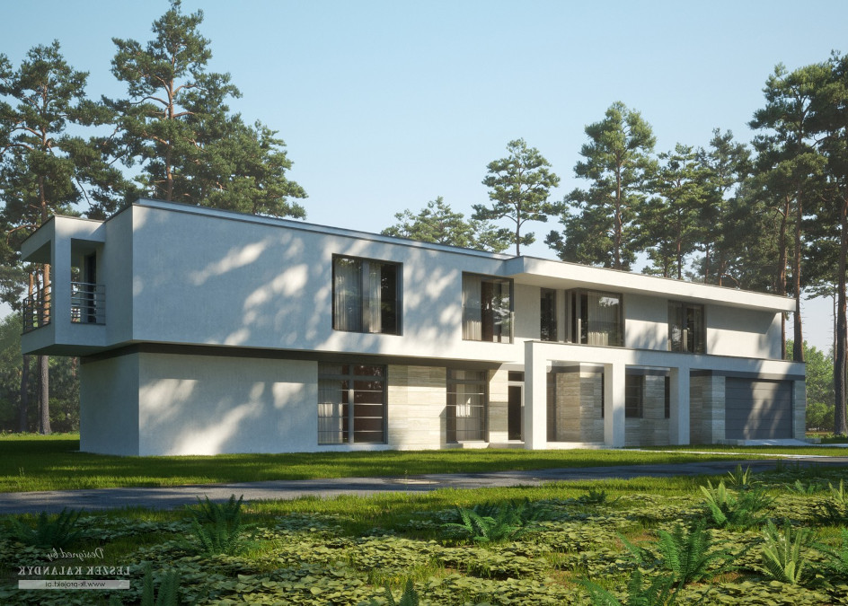 Budowa domu LK&1331 (odbicie lustrzane) z New-House