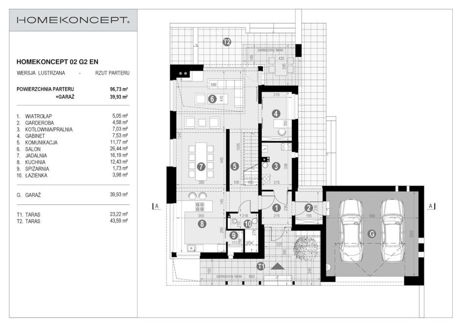 HOMEKONCEPT 02 G2 EN (odbicie lustrzane) - miniatura 2