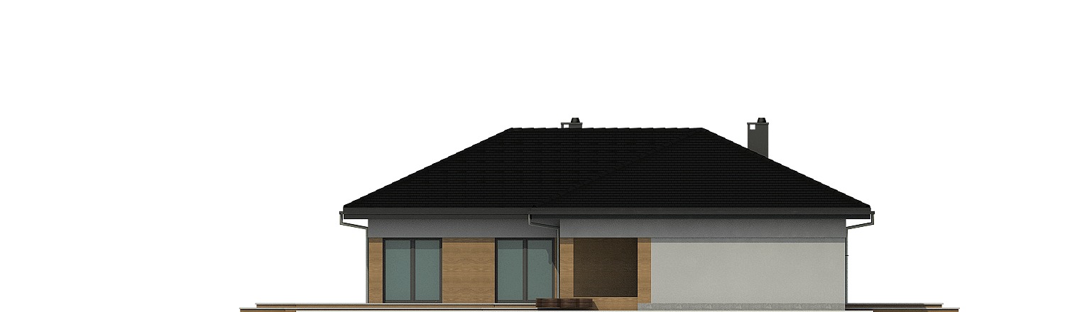 Dolomit III z garażem 2-st. [A] (odbicie lustrzane) - miniatura 4