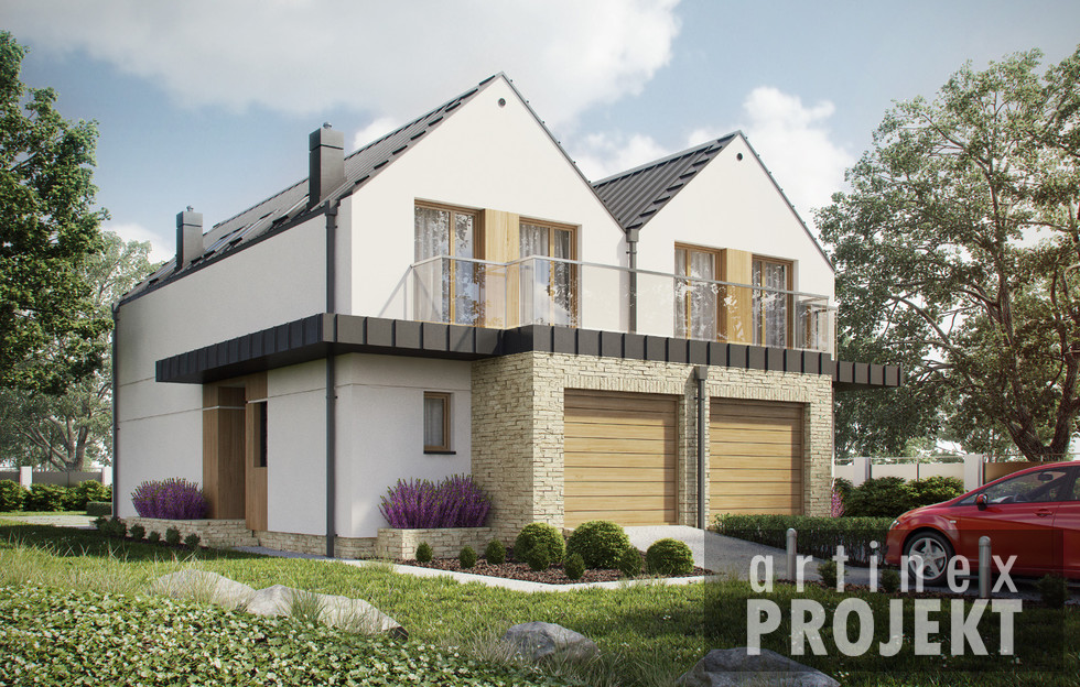budowa domu - D219A - New-House