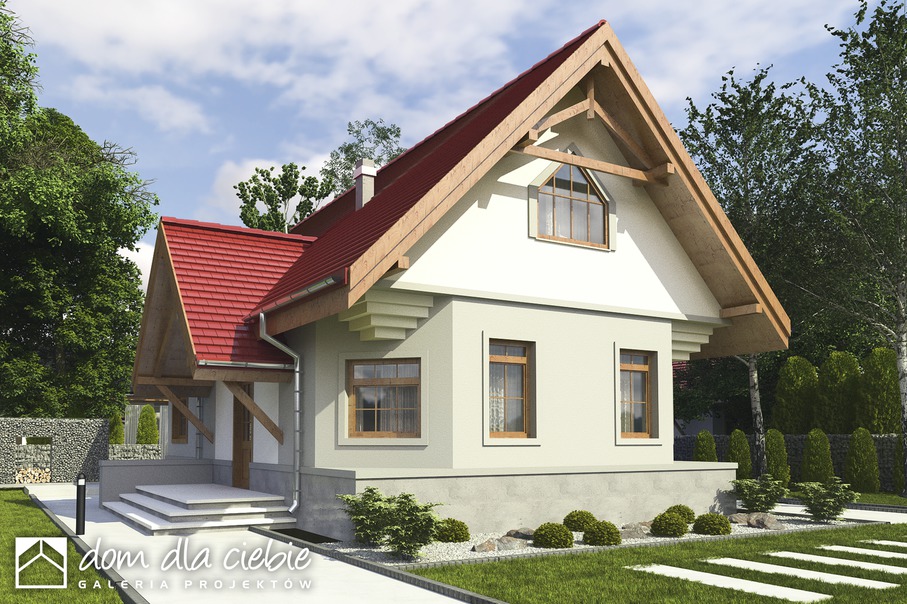 budowa domu Lolek II bez garażu [B] - New-House