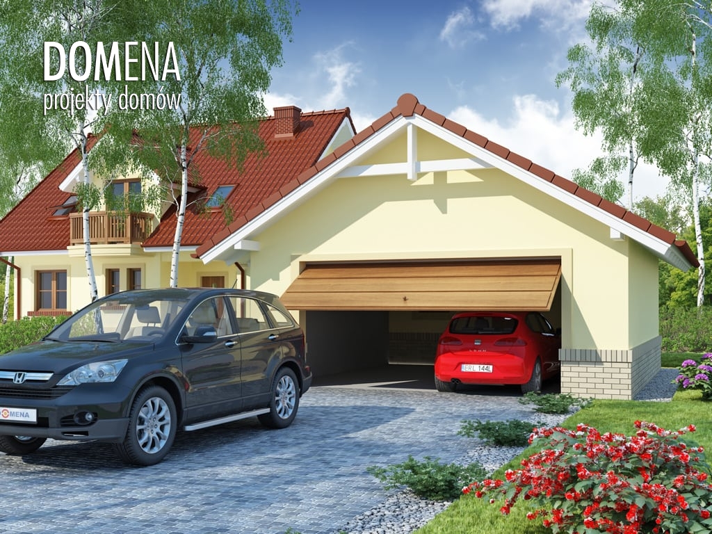 budowa domu garaż ALFA-G2 - New-House