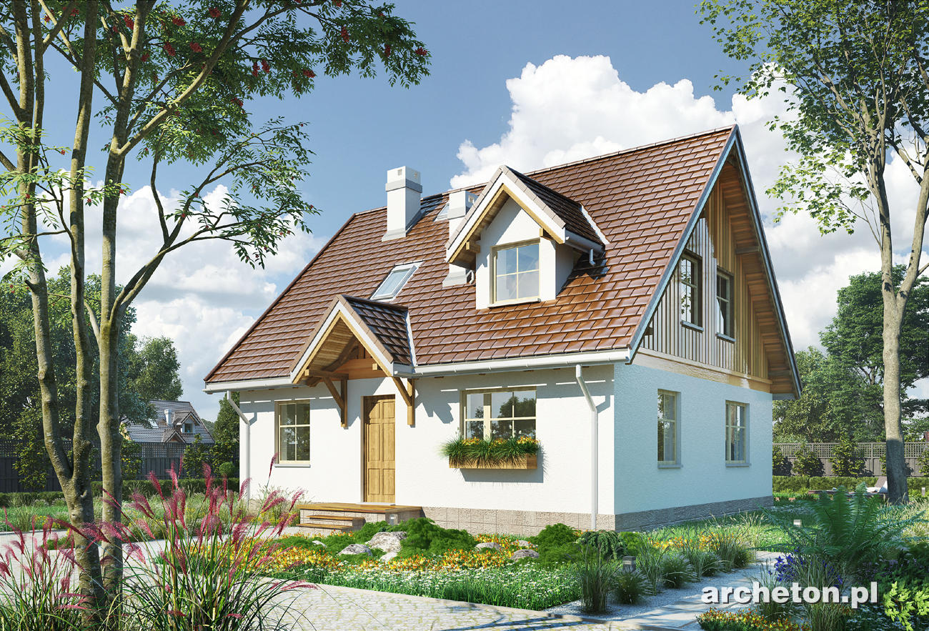 budowa domu Brzoza (odbicie lustrzane) - New-House