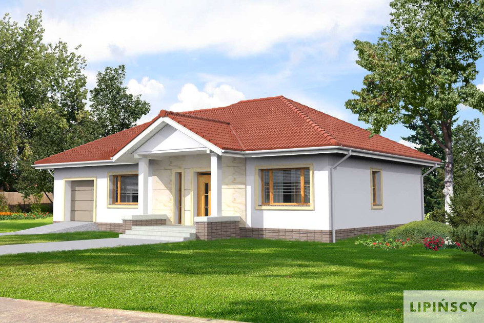 Budowa domu Lucia II DCB88a (odbicie lustrzane) z New-House