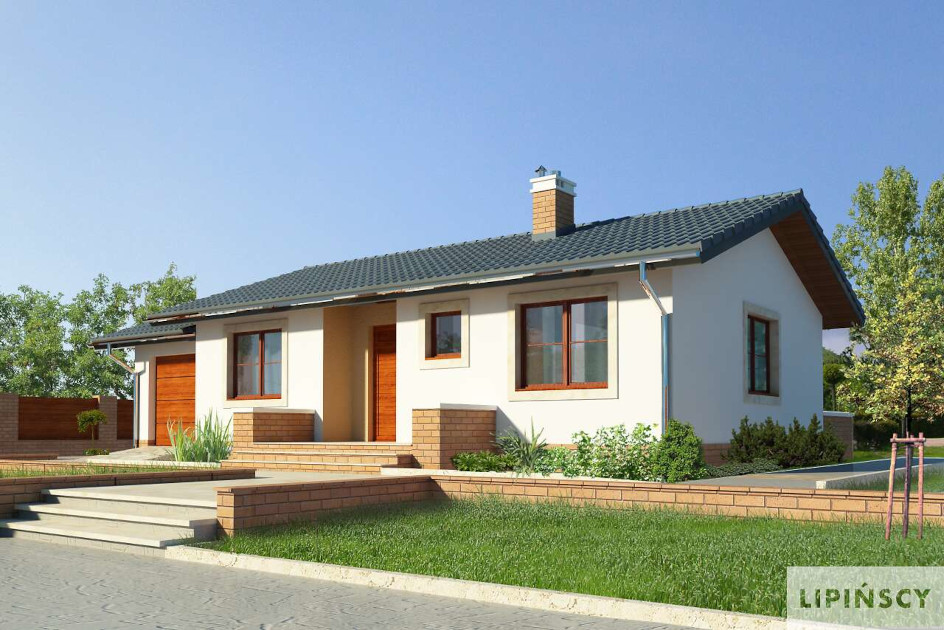Budowa domu Oban II LMB96a (odbicie lustrzane) z New-House