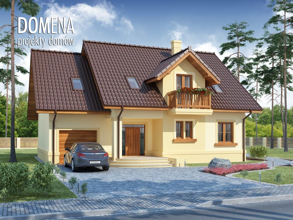 budowa domu Alfeusz (Odbicie lustrzane) - New-House
