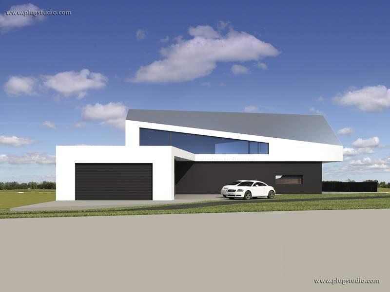 VIP-HOUSE B2 NOWOCZESNA REZYDENCJA PŁASKI DACH PROJEKT - miniatura 3