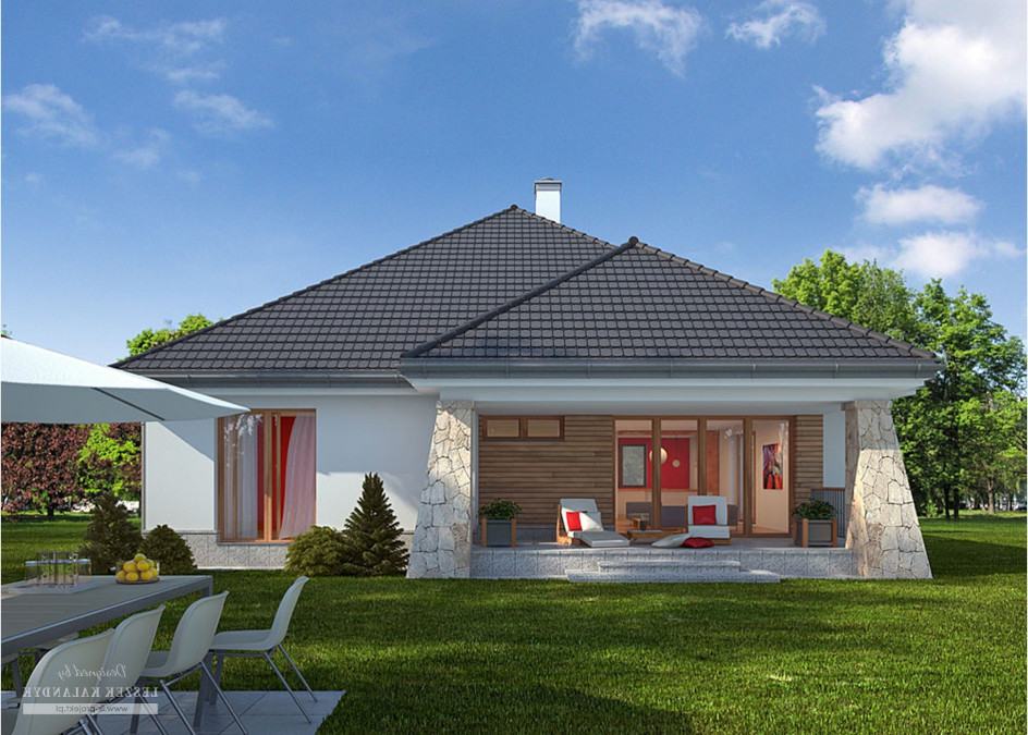 Budowa domu LK&876 (odbicie lustrzane) z New-House