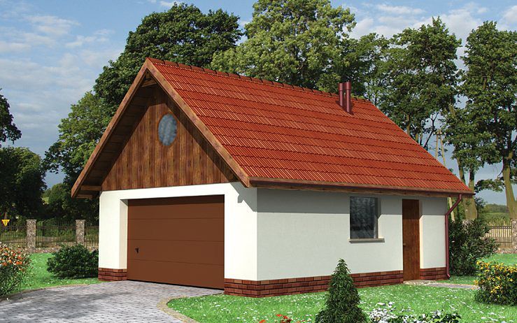 budowa domu Garaż 15 - New-House