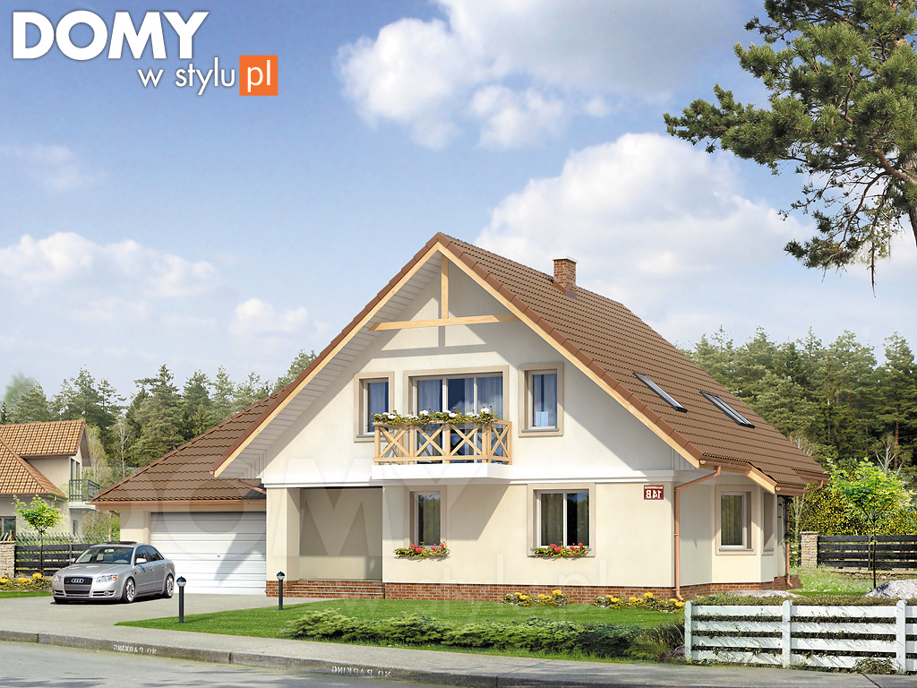 budowa domu Caro 3 (Odbicie lustrzane) - New-House