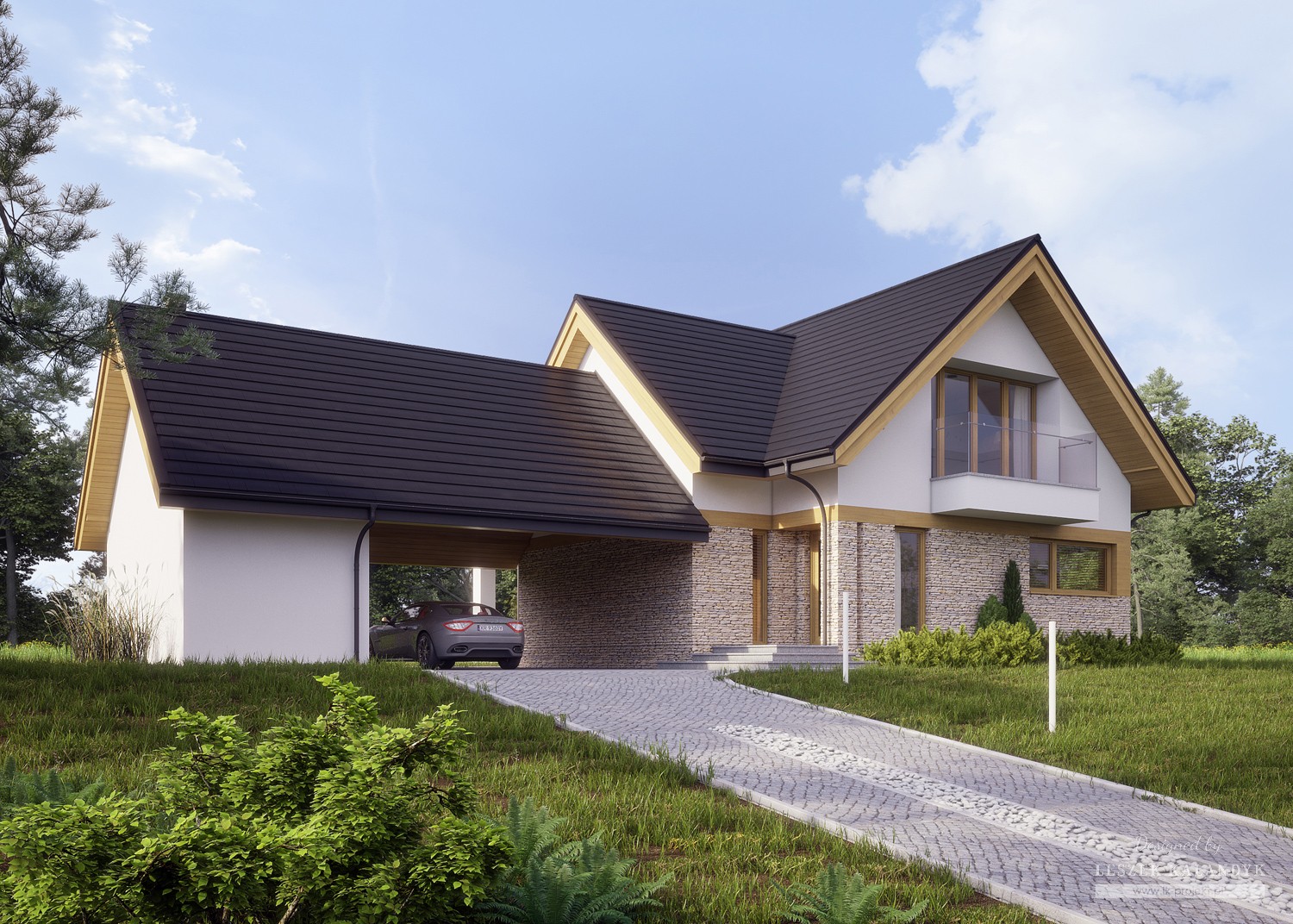 budowa domu LK&1351 - New-House