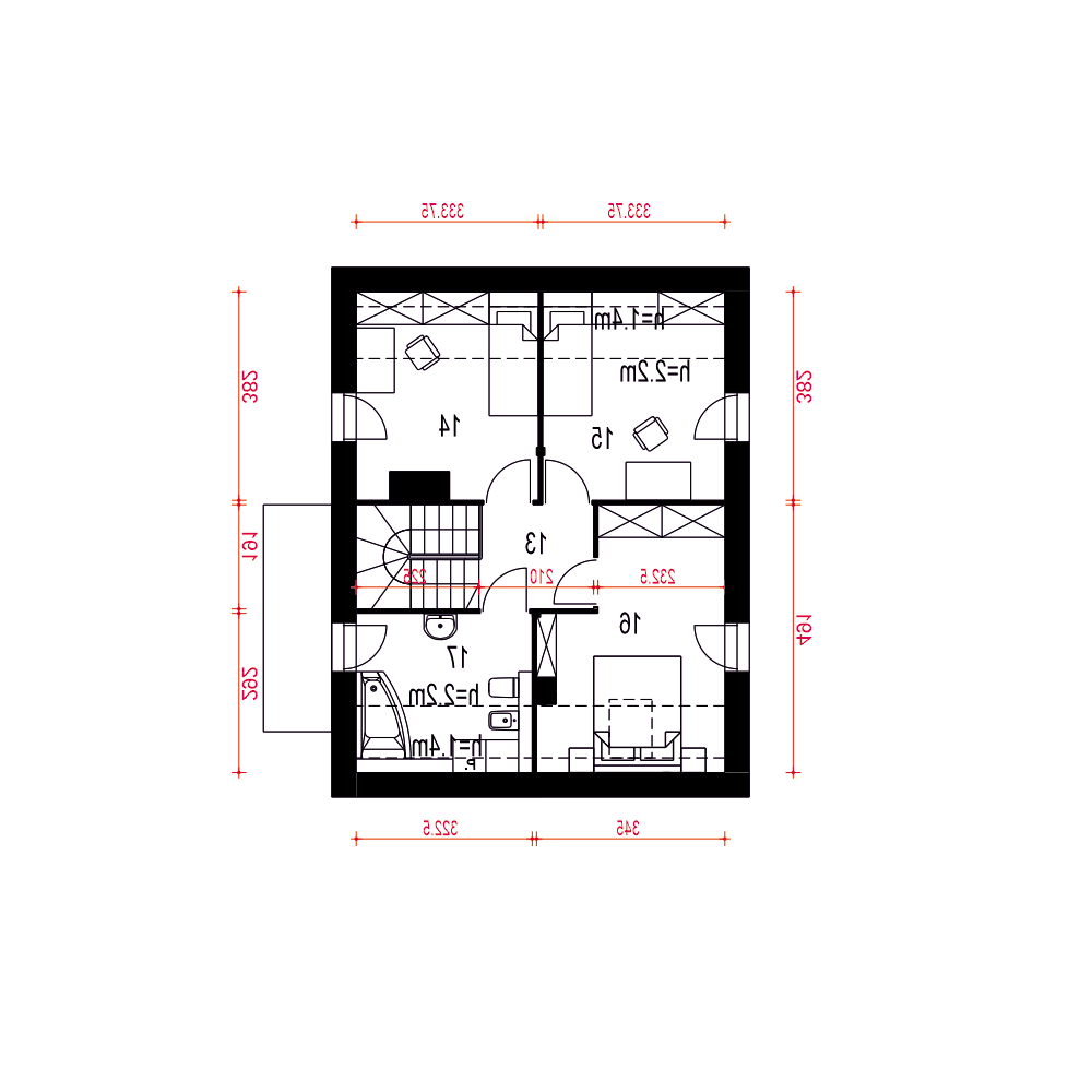 Grab z garażem 1-st. [A] (odbicie lustrzane) - miniatura 9
