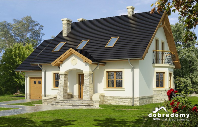 budowa domu Muza odbicie lustrzane - New-House