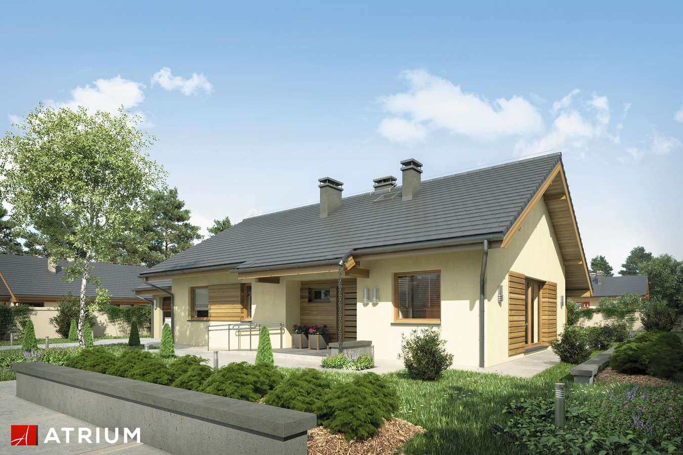 budowa domu Neo Strada (odbicie lustrzane) - New-House