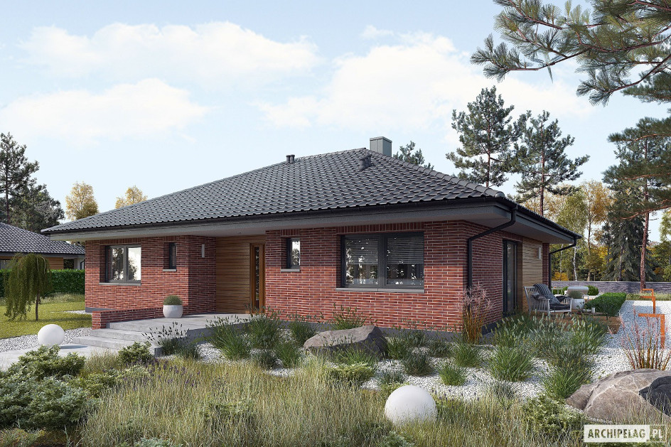 Budowa domu Mini 4 (wiązary) (odbicie lustrzane) z New-House