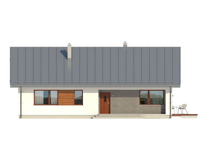 budowa domu Endo (odbicie lustrzane) - New-House